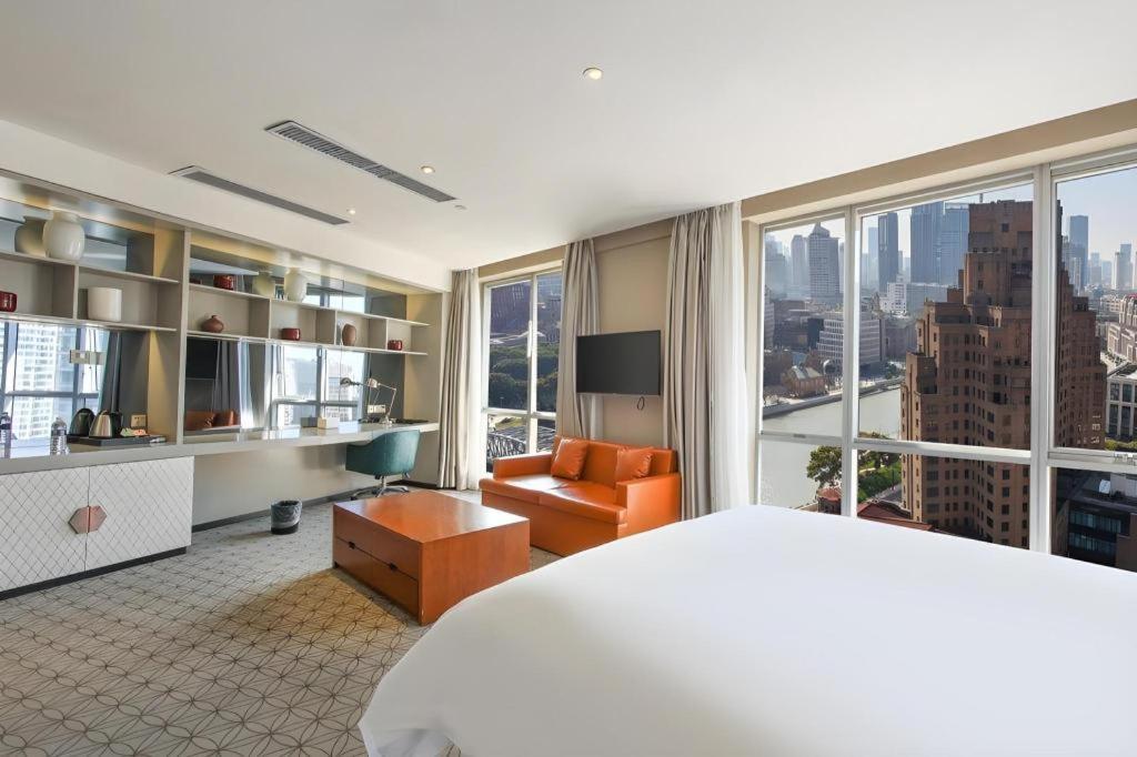 Shanghai Bund South China Harbour View Hotel Exterior foto